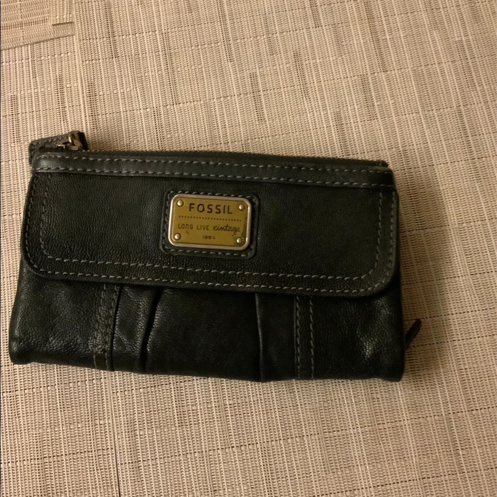 Leather Fossil Wallet